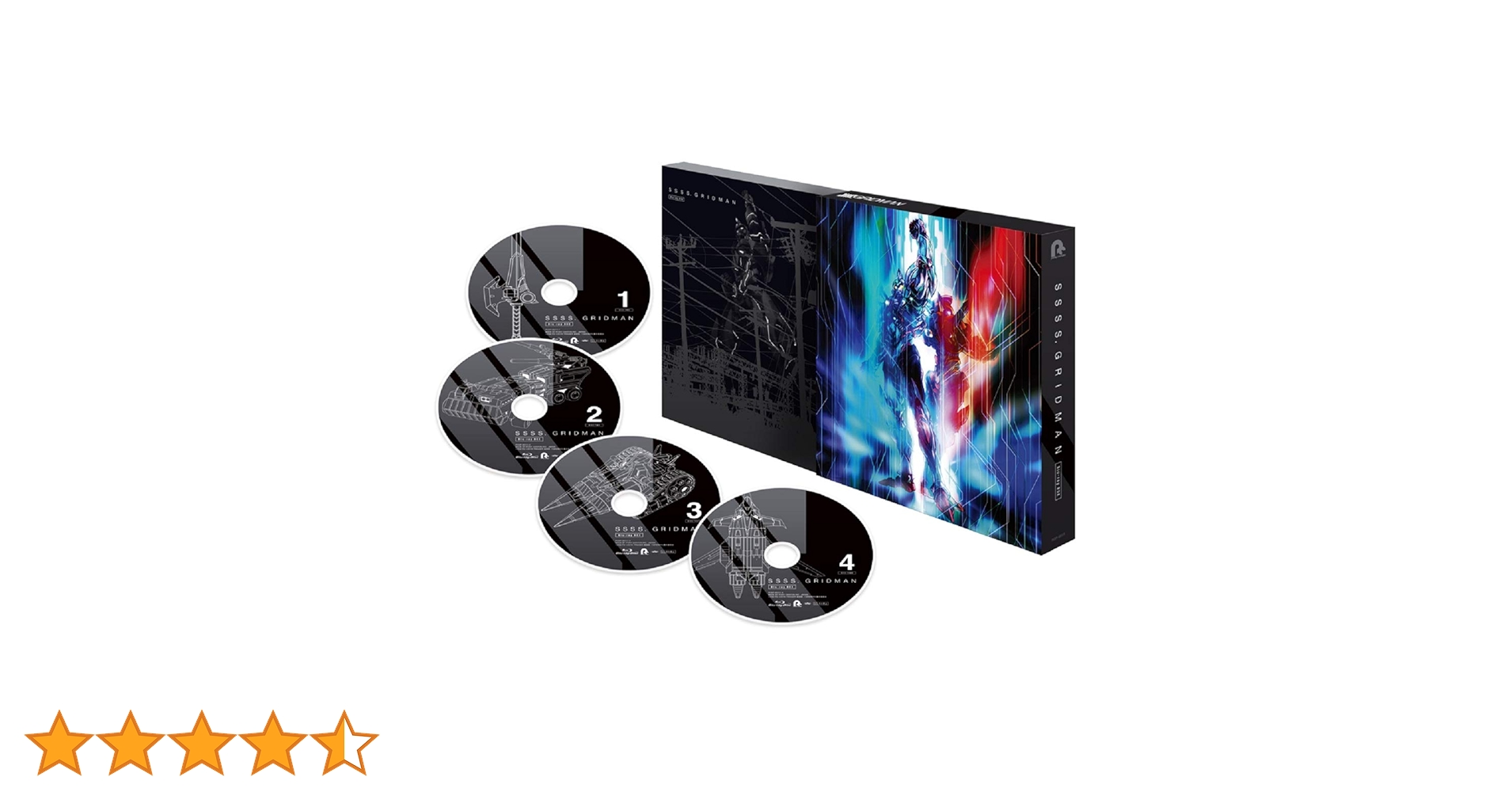 新品未開封　 電光超人グリッドマン Blu-ray BOX〈7枚組〉 新品未開封 電光超人グリッドマン Blu-ray BOX〈7枚組〉 Amazon